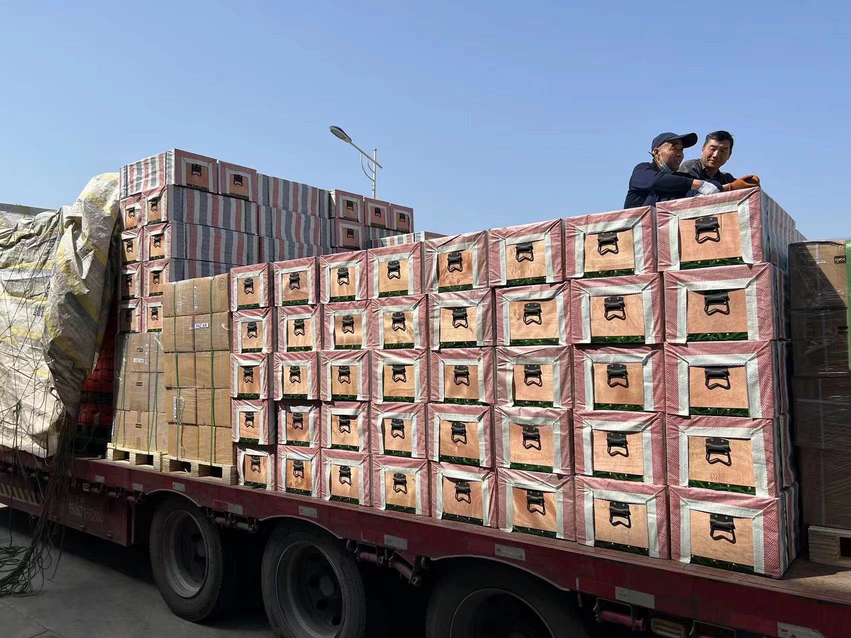 2023年4月10日200臺機器發(fā)往阿拉伯